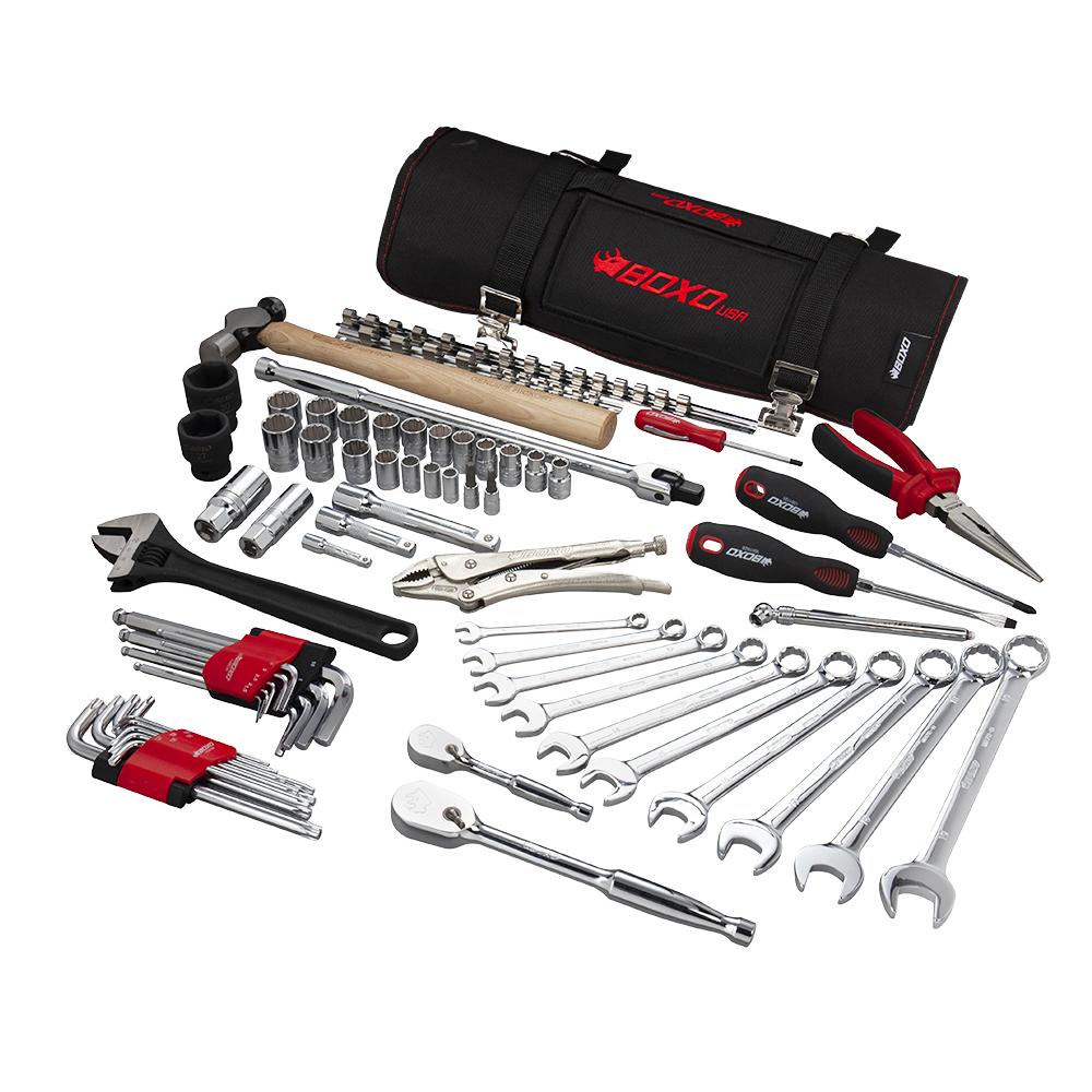 PRP SEATS E98 RZR Roll Up Tool Bag with 36pc Tool Kit