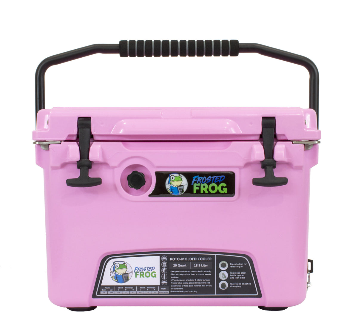 Frosted Frog 20QT Cooler – Sand, 20QT – Pro UTV Parts
