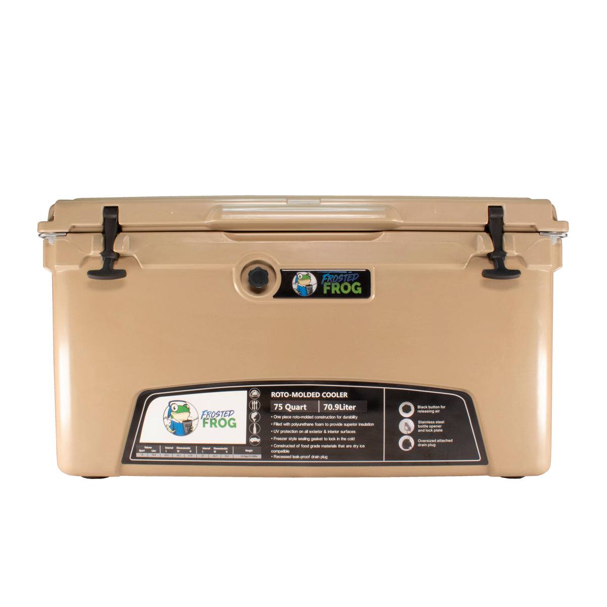 Frosted Frog 75 QT Rotomolded Cooler – Mint Green, 75QT – Pro UTV Parts