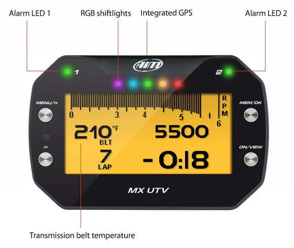 AIM SPORTS - AIM MX UTV - Data Logger for Racers