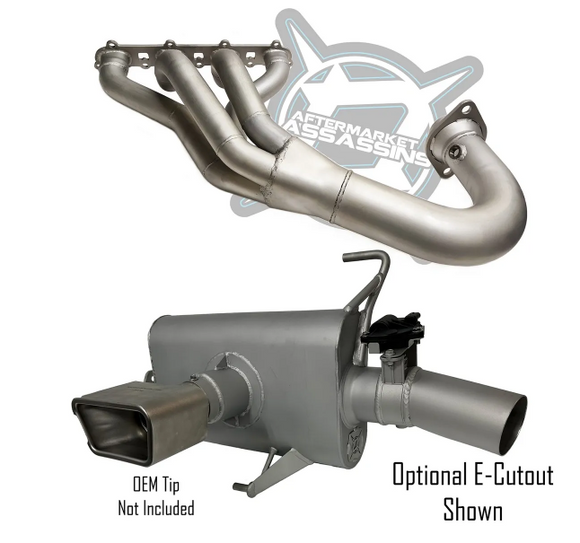 Aftermarket Assassins 2022-Up RZR Pro-R 4 Cylinder Full Exhaust **2-5 Day Lead Time**