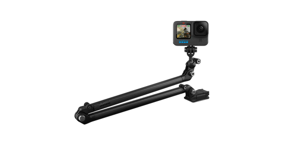 GoPro Boom + Adhesive Mounts Multi-use camera extension arm kit