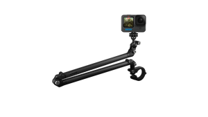 GoPro Boom + Bar Mount Camera Extension Arm Kit for Bikes + More