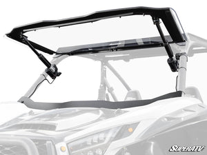 SuperATV KAWASAKI TERYX KRX 1000 MAXDRIVE POWER FLIP WINDSHIELD