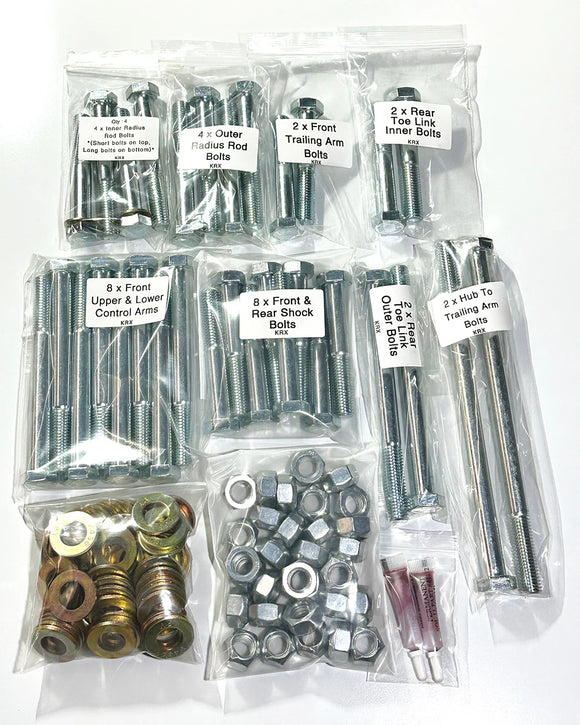 Misfit Kawasaki Teryx KRX Suspension Bolt Upgrade Kit 2020+ ALL YEARS & MODELS Of KRX.