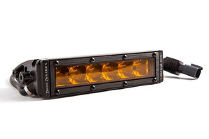 Diode Dynamics Stage Series 6" SAE Amber Light Bar (One)