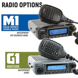 Rugged Radios 2025 Polaris RZR Pro XP, Pro R, and Pro S - Complete Communication Kit with Bluetooth Intercom and 2-Way Radio