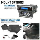 Rugged Radio Polaris RZR PRO XP - Turbo R - Pro R - Complete Communication Kit with Intercom and 2-Way Radio