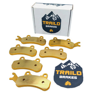 Traild  Can-Am Defender HD5 2017-2021 Brass Brake Pad Set