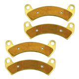 Traild  Polaris RZR XP TURBO/XP 4 TURBO/PRO XP/PRO XP 4 2016-2024 Brass Brake Pad Set