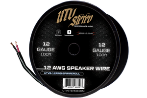 UTV STEREO 12 AWG SPEAKER WIRE ROLL - 100FT