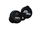 UTV STEREO USB & AUXILIARY FLUSH MOUNT ADAPTER FOR SOURCE UNITS