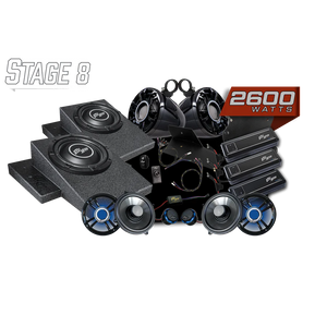 UTV STEREO CAN-AM® MAVERICK R SIGNATURE SERIES STAGE 8 STEREO KIT