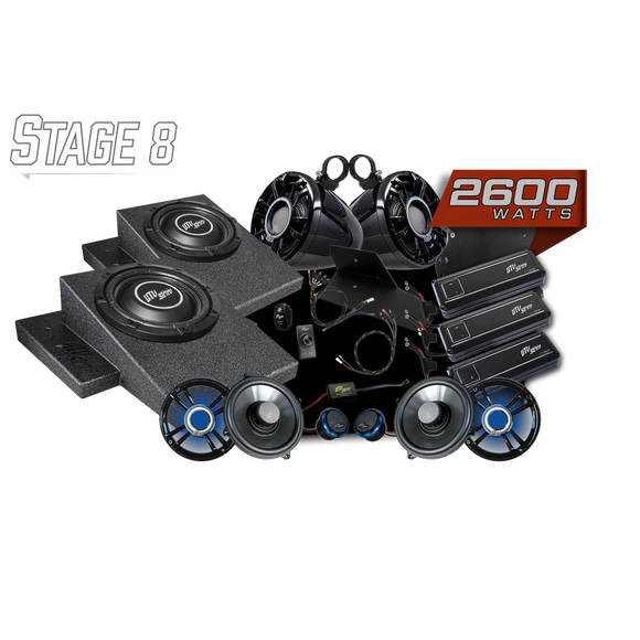 UTV STEREO CAN-AM® MAVERICK R SIGNATURE SERIES STAGE 8 STEREO KIT