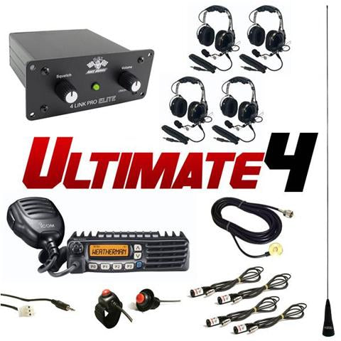 Ultimate 4 (4 Person intercom and radio kit) by PCI Race Radios – Pro UTV  Parts