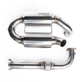 POLARIS RZR 3" FULL TURBO BACK EXHAUST by Force Turbos