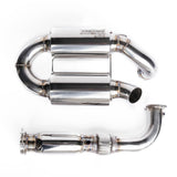 POLARIS RZR 3" FULL TURBO BACK EXHAUST by Force Turbos