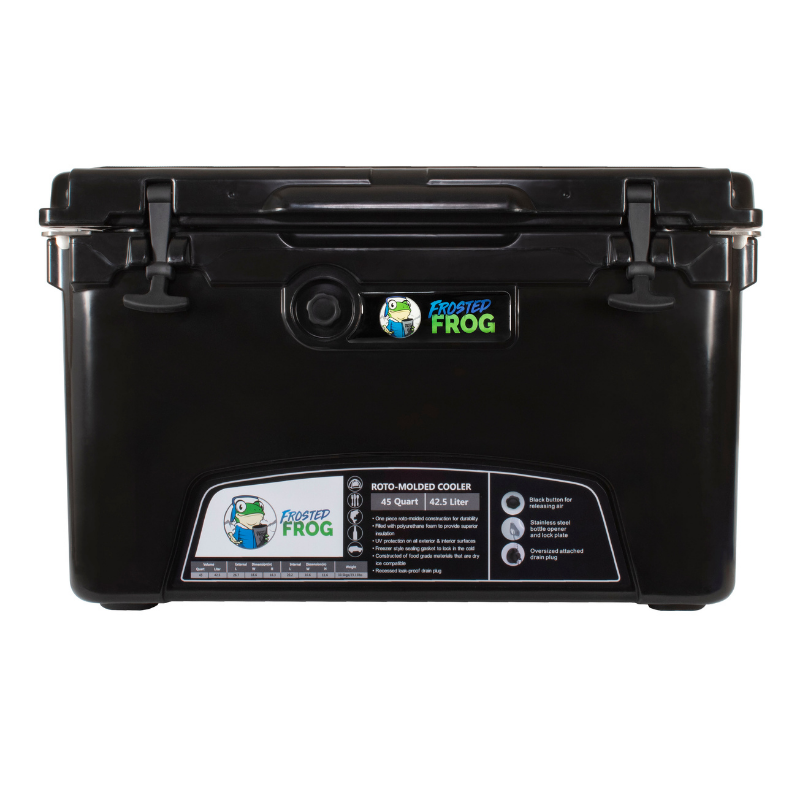 Frosted Frog 45 Qt Roto-Molded Commercial Grade Insulated Cooler