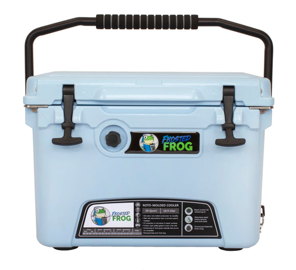 Frosted Frog 20QT Cooler – Ocean Blue, 20QT – Pro UTV Parts