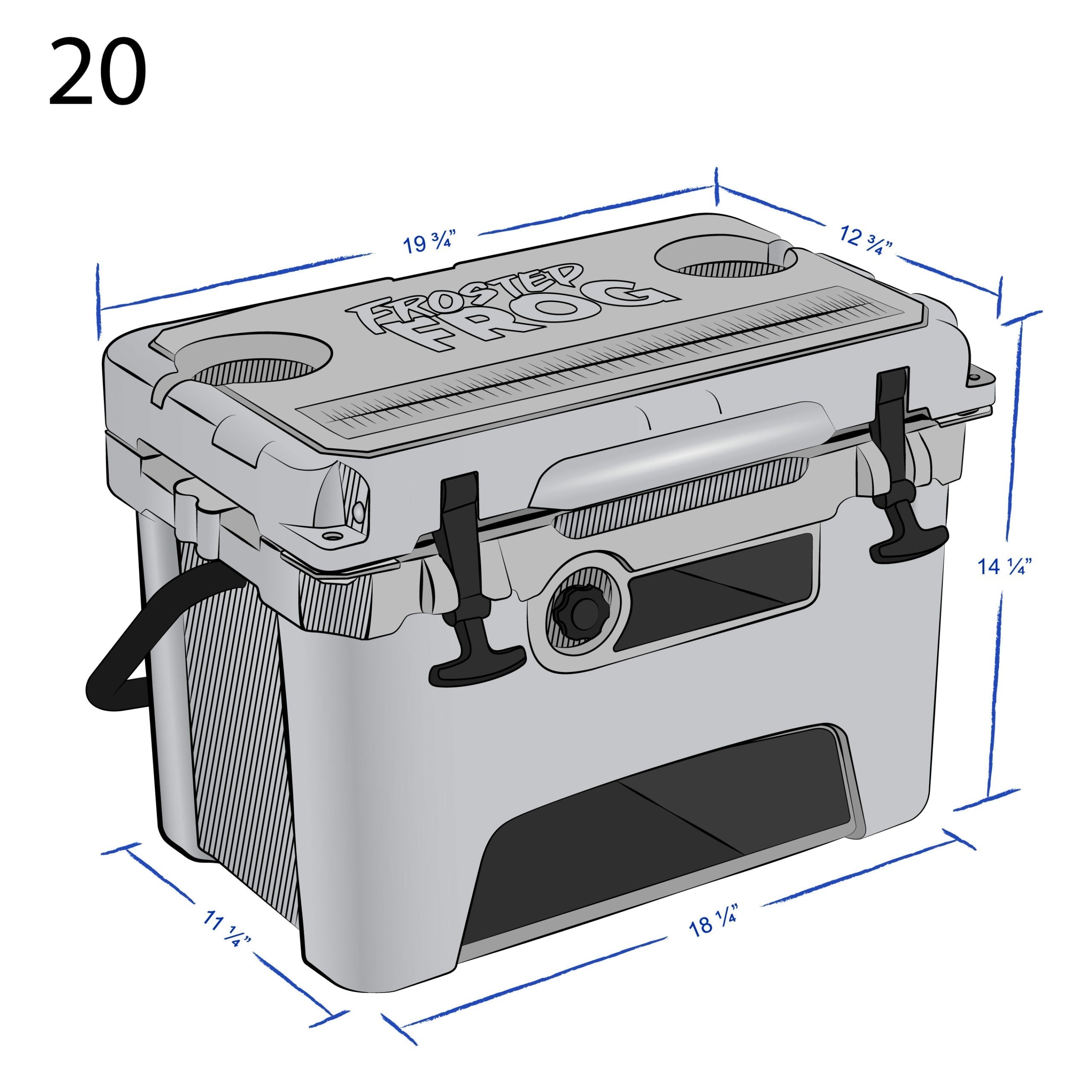 Treeline 20 clearance qt cooler