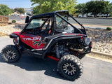 HONDA TALON 2-SEAT REAR GLASS WINDSHIELD 2019+ By DWA (Dirt Warrior Accessories)